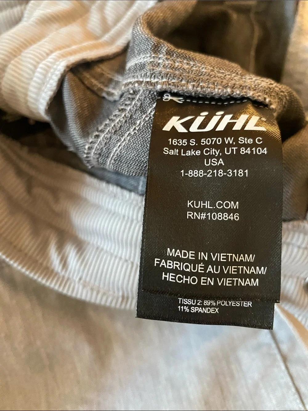 Kuhl Women's Light Gray Athletic Shorts